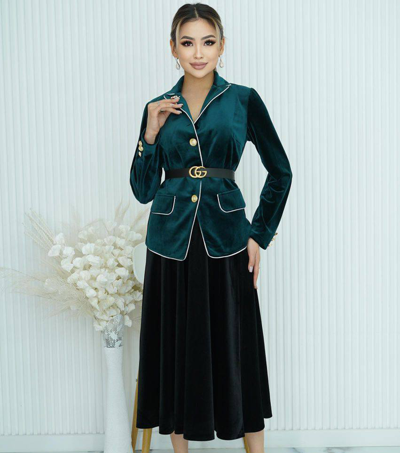 Двойка велюр